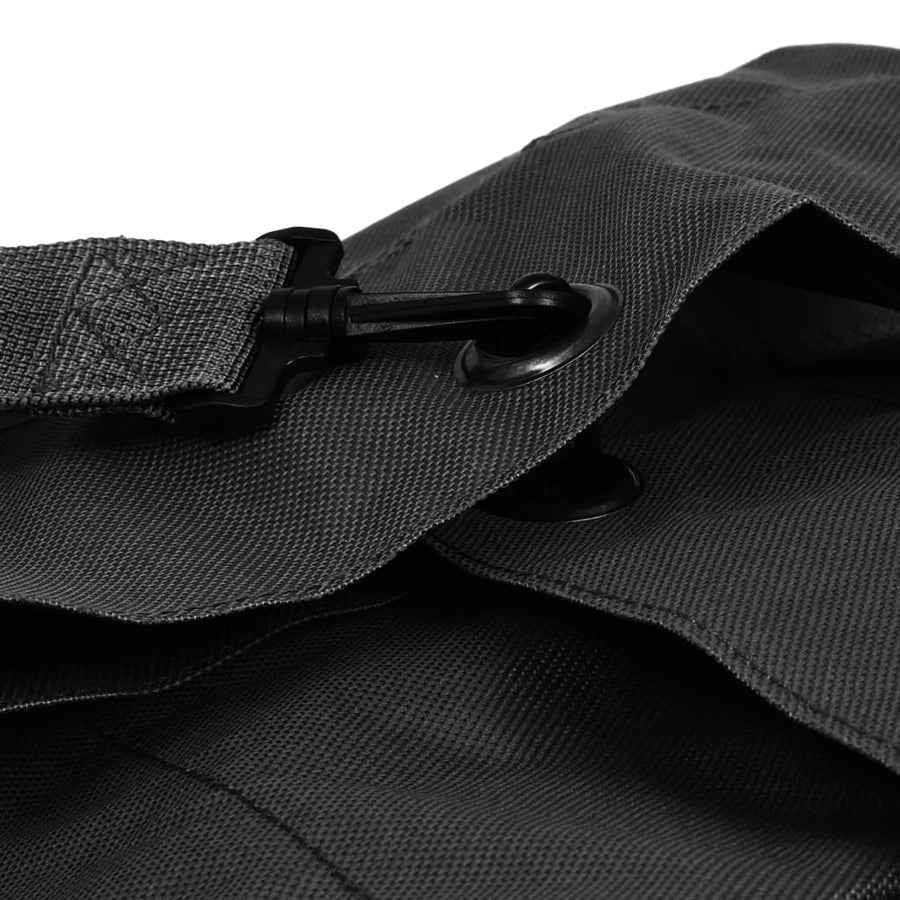 Plunjezak legerstijl 85 L zwart Zwart