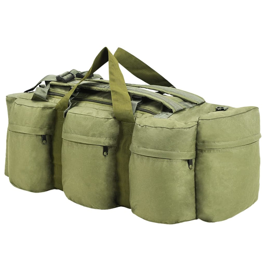 Plunjezak 3-In-1 Legerstijl 90 L Olijfgroen