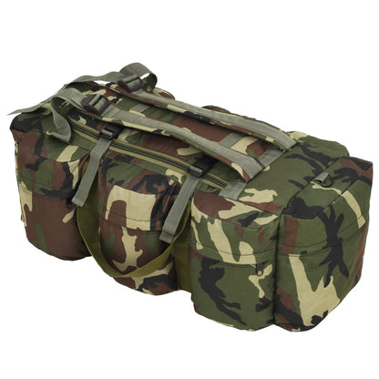 Plunjezak 3-in-1 legerstijl 90 L camouflage Camouflage