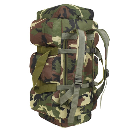 Plunjezak 3-in-1 legerstijl 90 L camouflage Camouflage