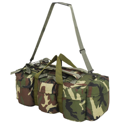 Plunjezak 3-in-1 legerstijl 90 L camouflage Camouflage