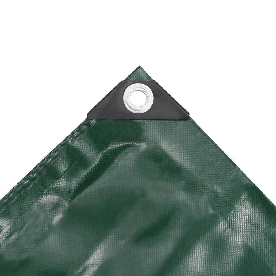 Dekzeil 650 g/m² 3x4 m groen 3 x 4 m