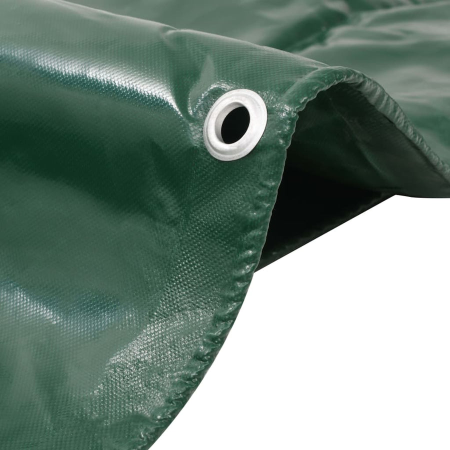Dekzeil 650 g/m² 4x4 m groen 4 x 4 m