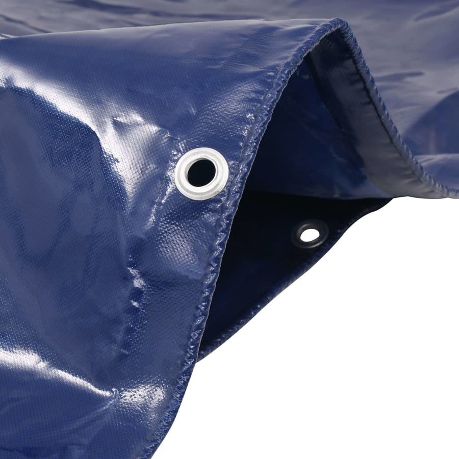 Dekzeil 650 g/m² 3x4 m blauw 3 x 4 m
