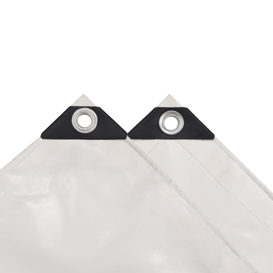 Dekzeil 650 g/m² 3x3 m wit 3 x 3 m