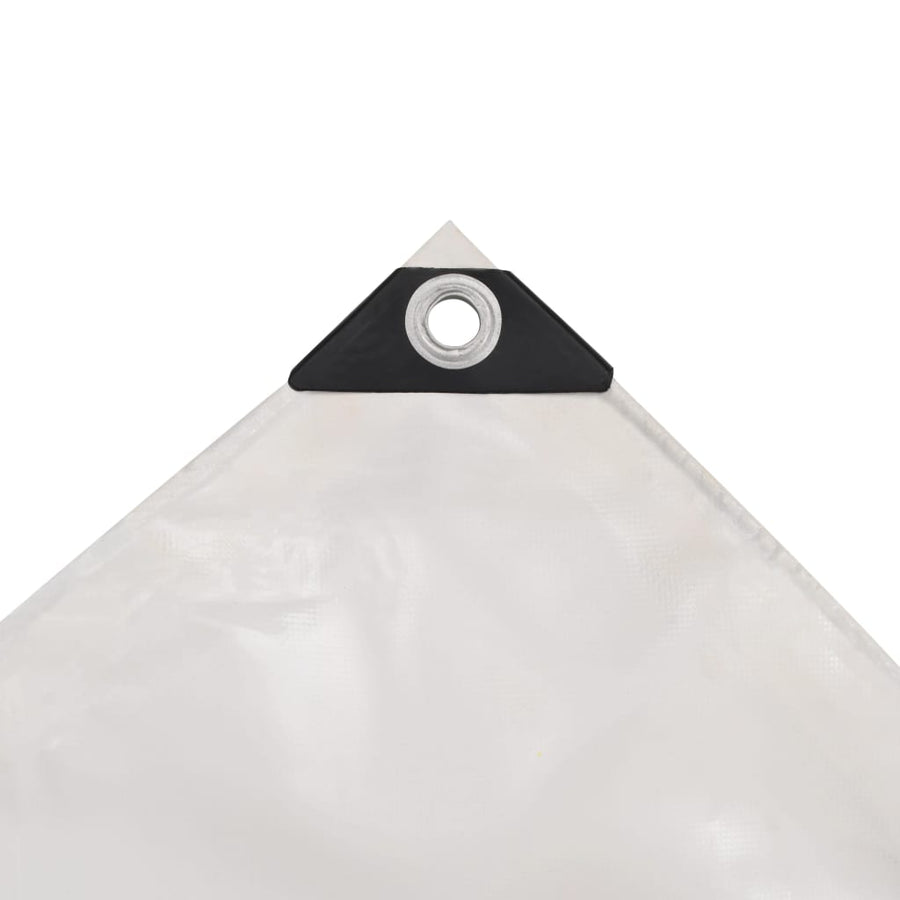 Dekzeil 650 g/m² 3x3 m wit 3 x 3 m