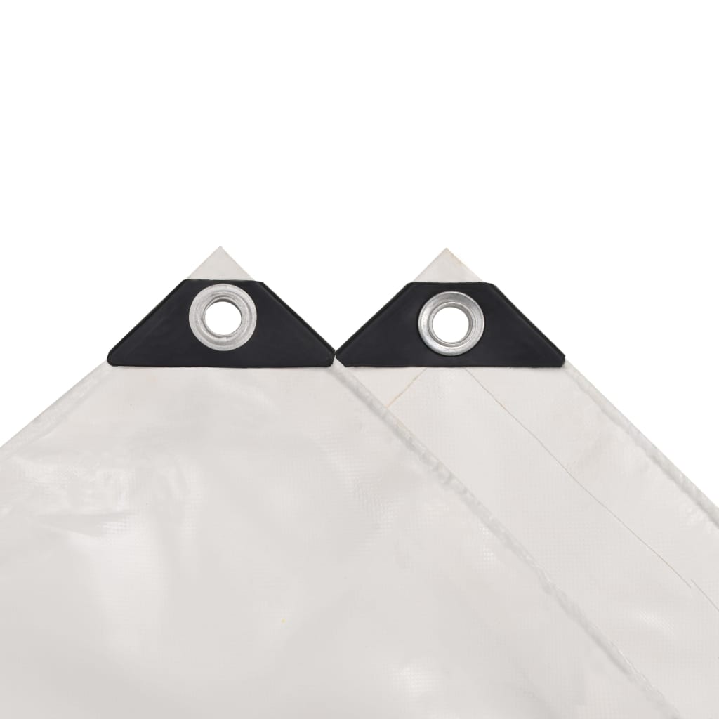 Dekzeil 650 g/m² 3x4 m wit 3 x 4 m