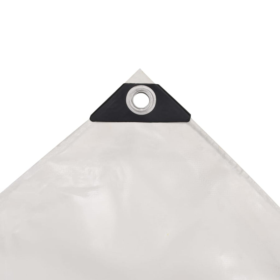 Dekzeil 650 g/m² 4x5 m wit 4 x 5 m