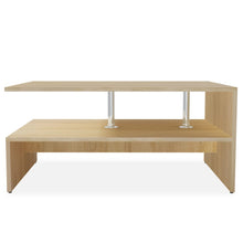 Salontafel 90X59X42 Cm Spaanplaat Eiken