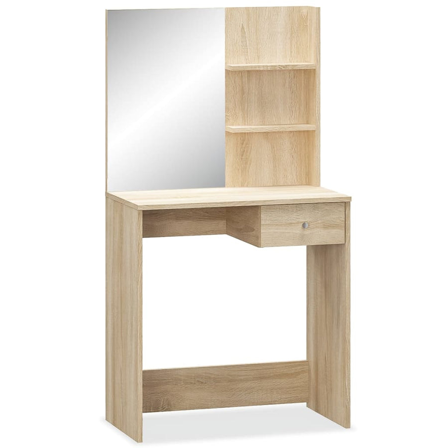 Kaptafel 75X40X4 Cm Spaanplaat Kleur Eiken