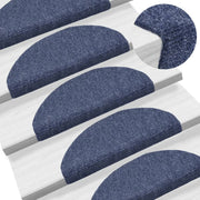 Trapmatten zelfklevend 15 stuks 65x21x4 cm blauw