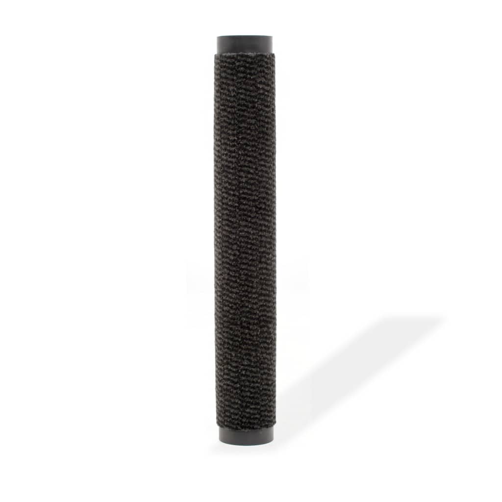 Droogloopmat Rechthoekig Getuft 1 40 x 60 cm Zwart