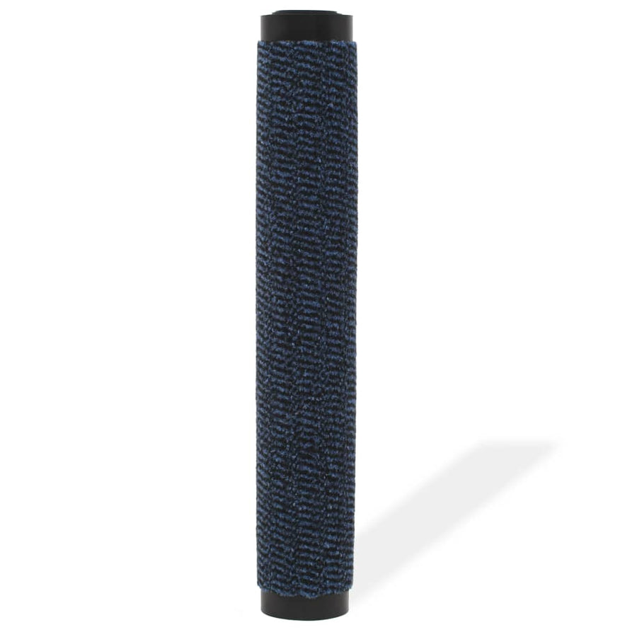 Droogloopmat Rechthoekig Getuft 1 40 x 60 cm Blauw