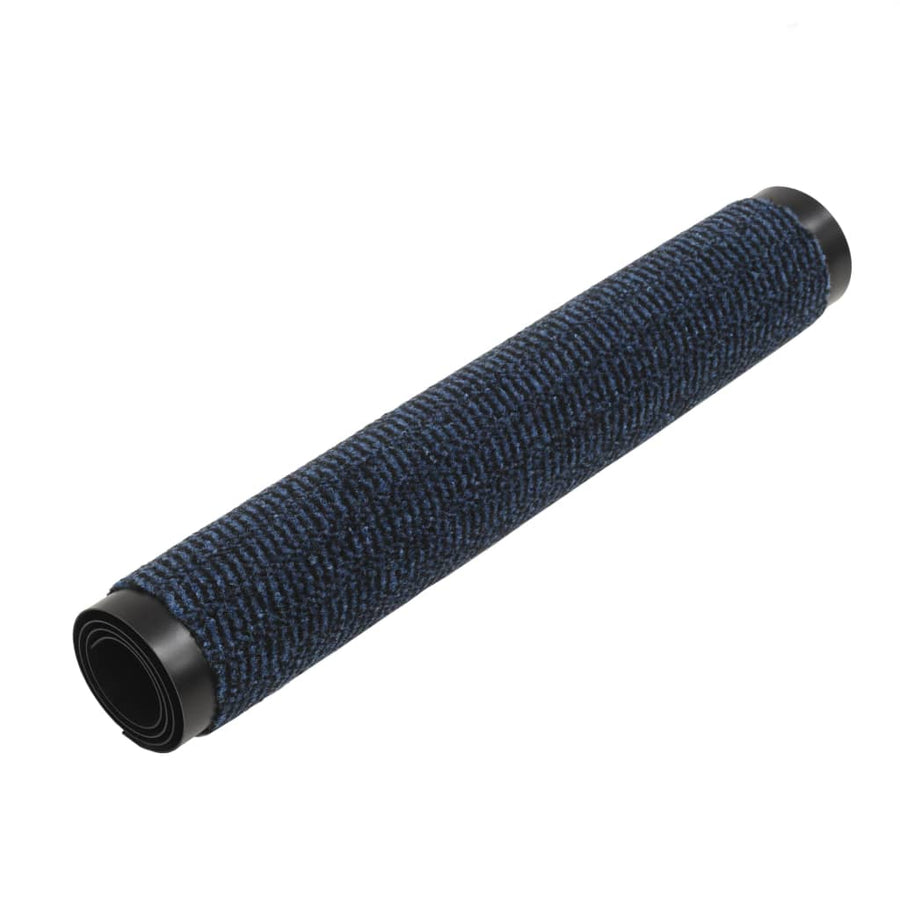Droogloopmat Rechthoekig Getuft 1 60 x 90 cm Blauw