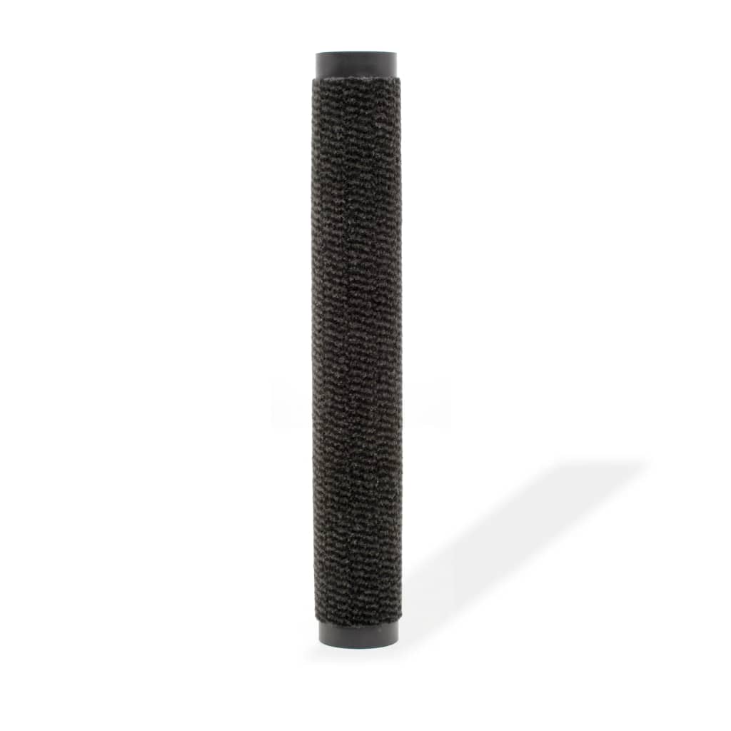 Droogloopmat Rechthoekig Getuft 1 80 x 120 cm Zwart