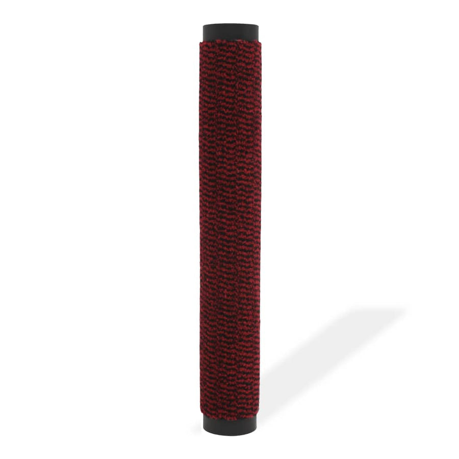 Droogloopmat Rechthoekig Getuft 1 80 x 120 cm Rood