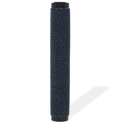 Droogloopmat Rechthoekig Getuft 1 80 x 120 cm Blauw