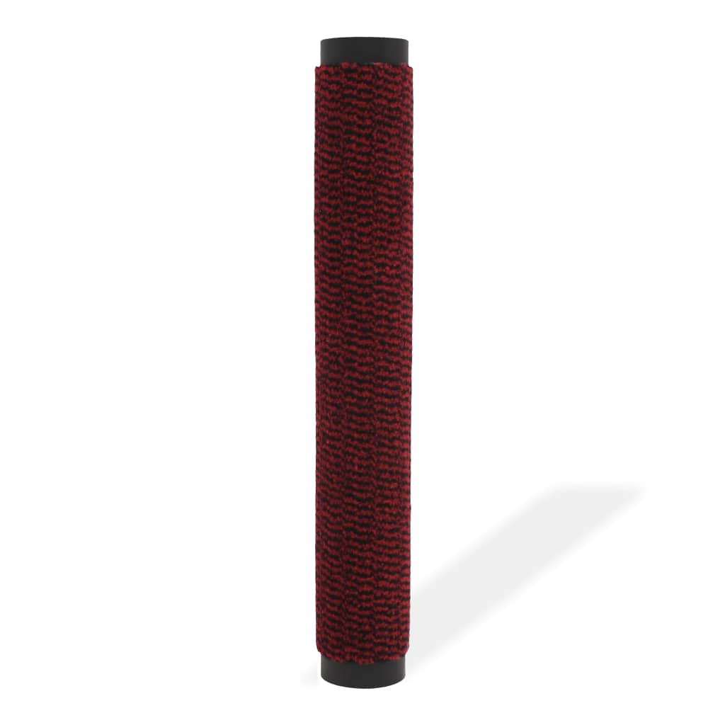 Droogloopmat Rechthoekig Getuft 1 90 x 150 cm Rood
