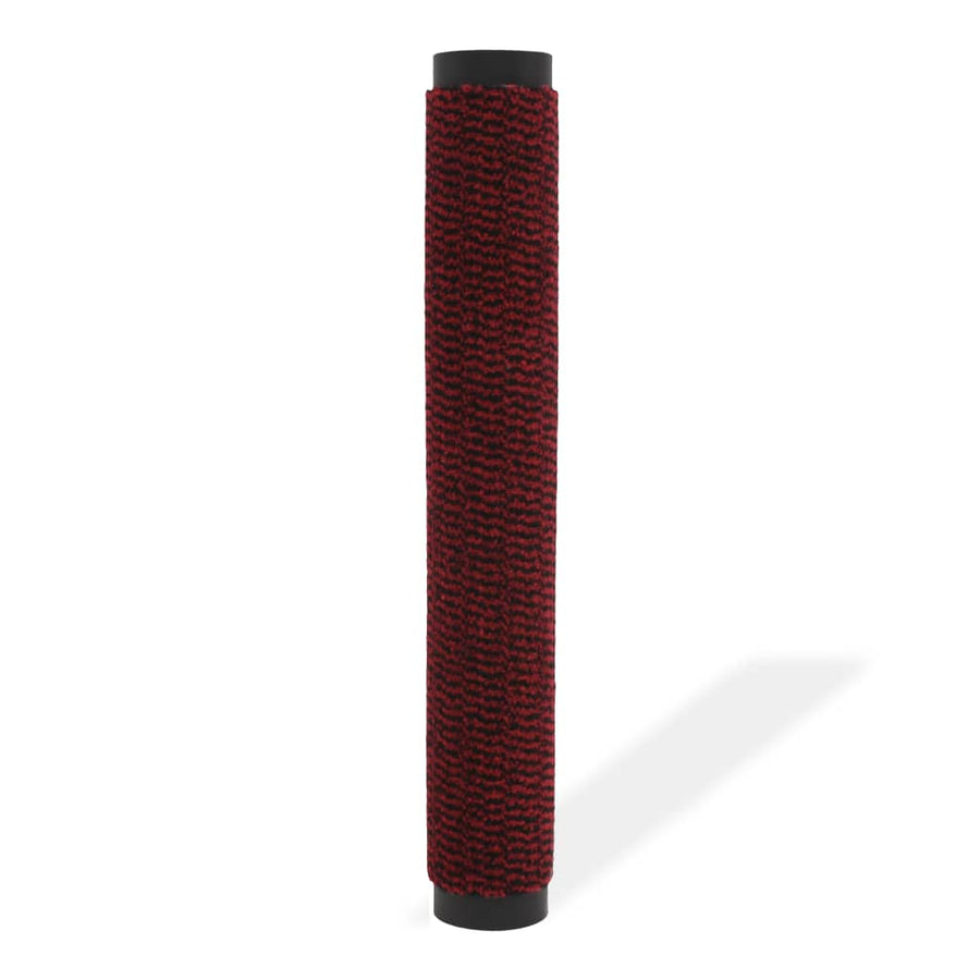 Droogloopmat Rechthoekig Getuft 1 90 x 150 cm Rood