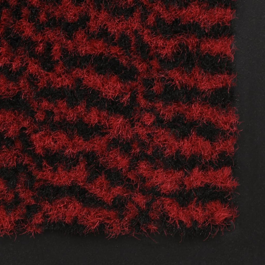 Droogloopmat Rechthoekig Getuft 1 90 x 150 cm Rood