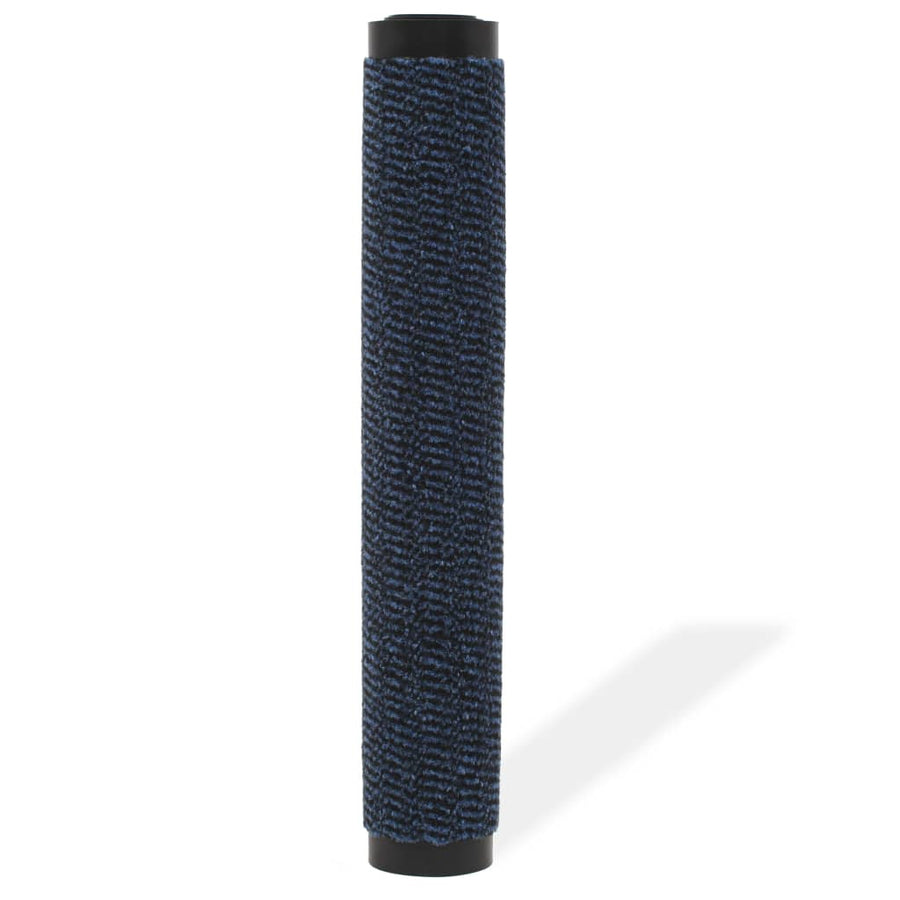 Droogloopmat Rechthoekig Getuft 1 90 x 150 cm Blauw