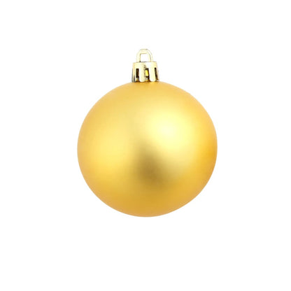 -Delige Kerstballenset 3/4/6 Cm Kleurig Goud