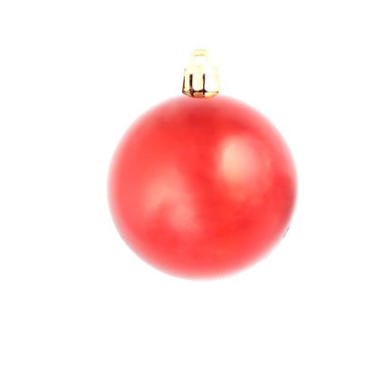 -Delige Kerstballenset 3/4/6 Cm Rood