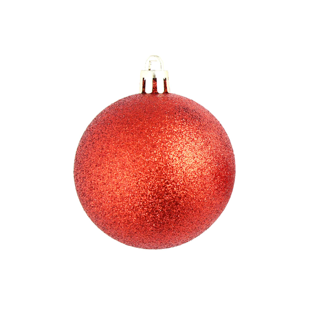 -Delige Kerstballenset 3/4/6 Cm Rood