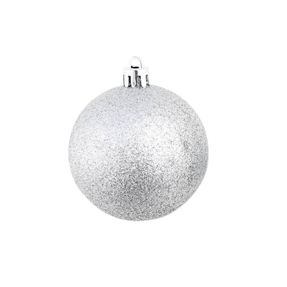 -Delige Kerstballenset 3/4/6 Cm Kleurig Zilver