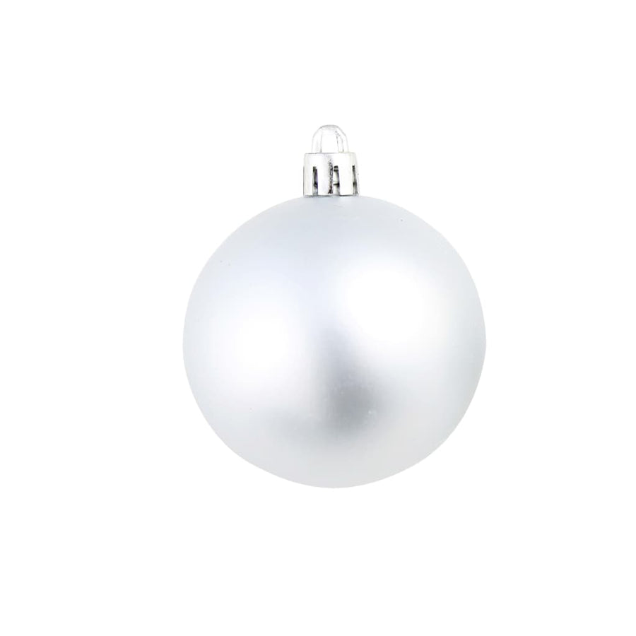 -Delige Kerstballenset 3/4/6 Cm Kleurig Zilver