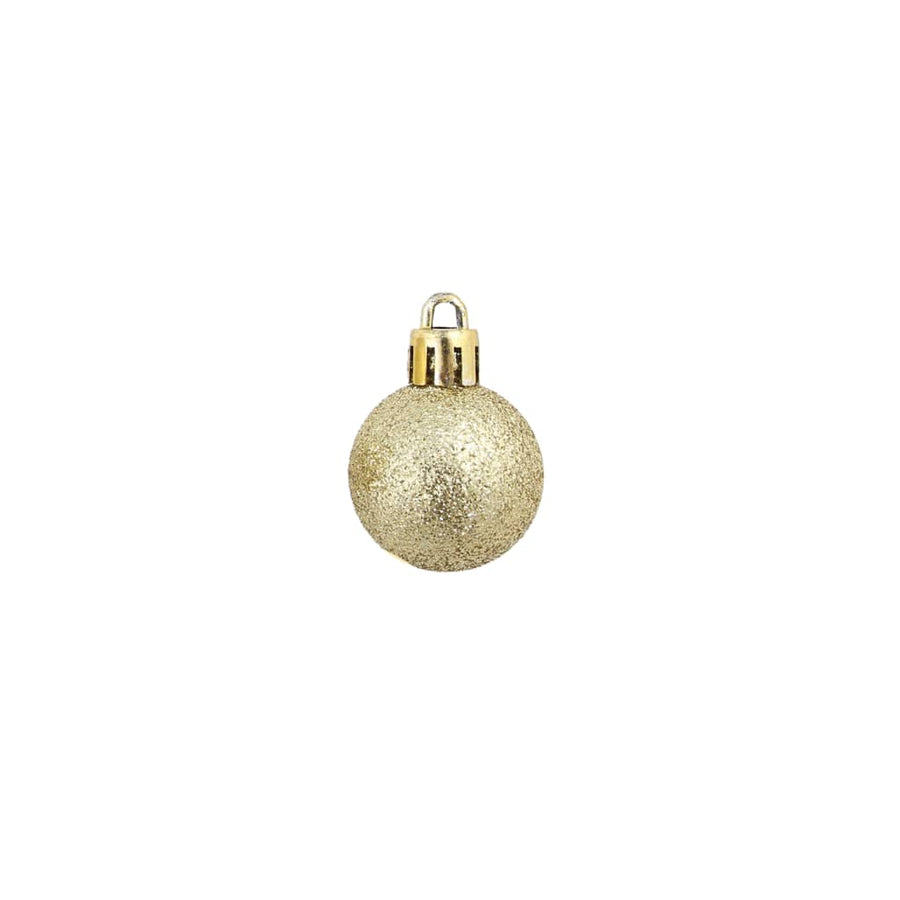 Kerstballen 100 st zilverkleurig/goudkleurig