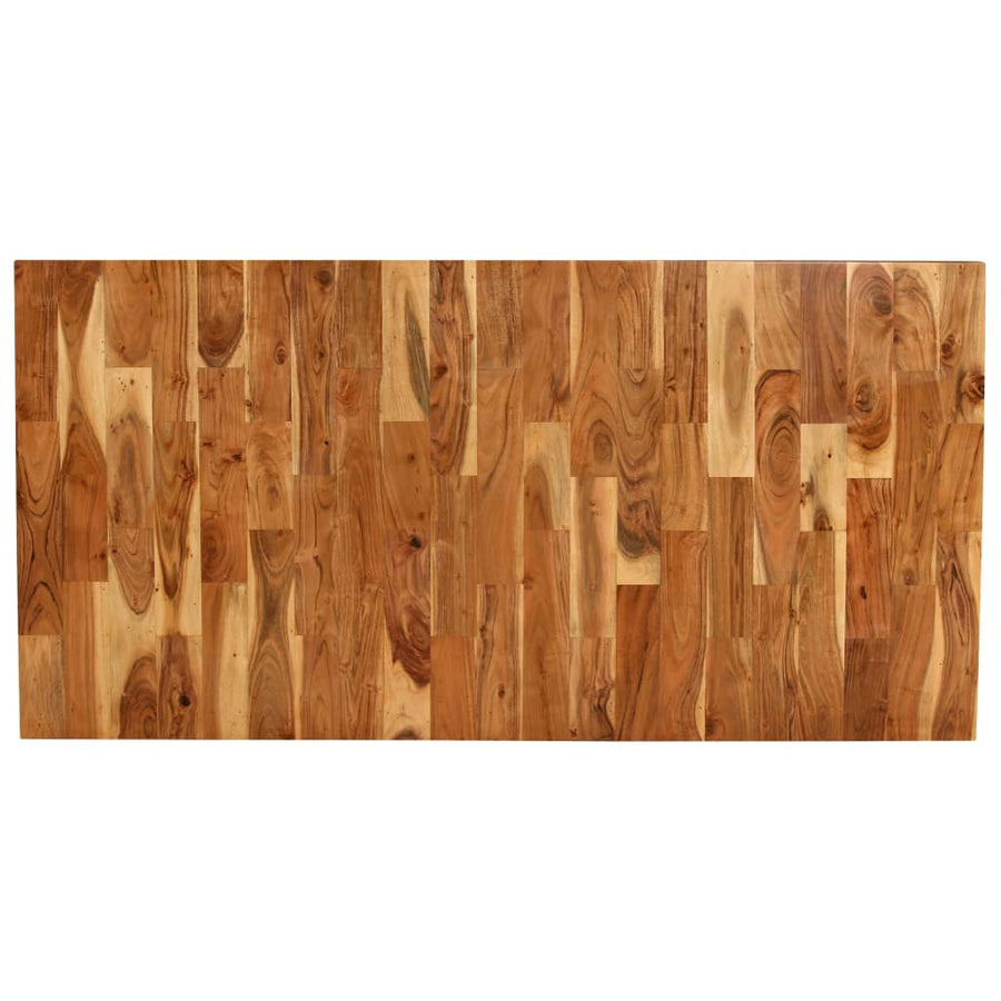 Eettafel 80X90X76 Cm Massief Acacia- En Mangohout