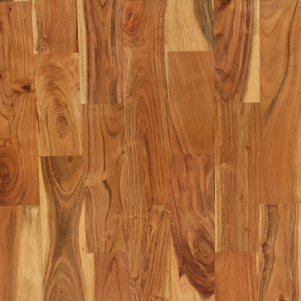 Eettafel 80X90X76 Cm Massief Acacia- En Mangohout