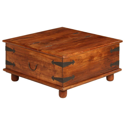 Salontafel 110X55X35 Cm Massief Acaciahout Met Honingafwerking