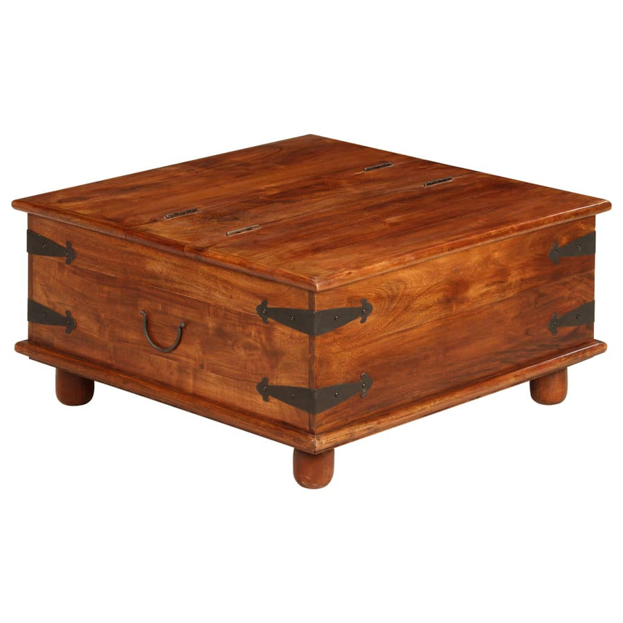 Salontafel 110X55X35 Cm Massief Acaciahout Met Honingafwerking
