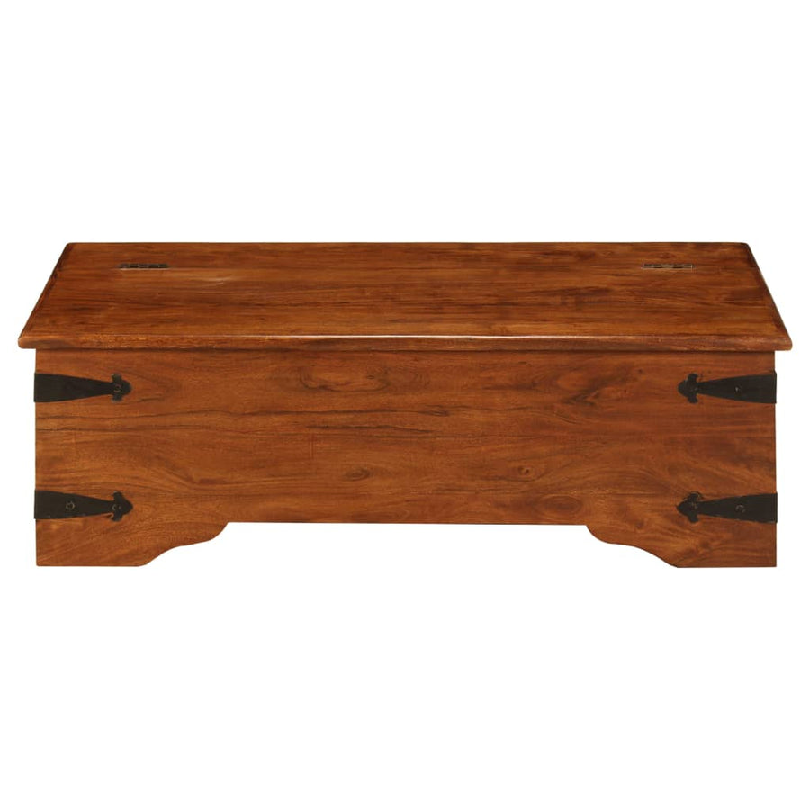 Salontafel 110X55X35 Cm Massief Acaciahout Met Honingafwerking