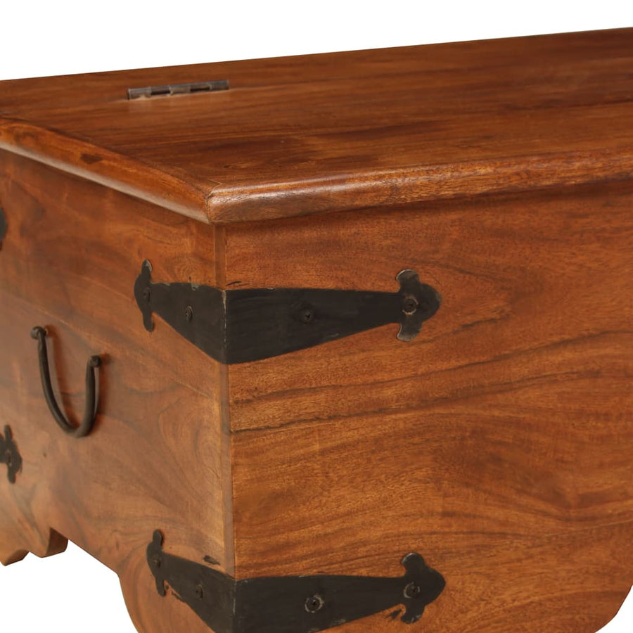 Salontafel 110X55X35 Cm Massief Acaciahout Met Honingafwerking