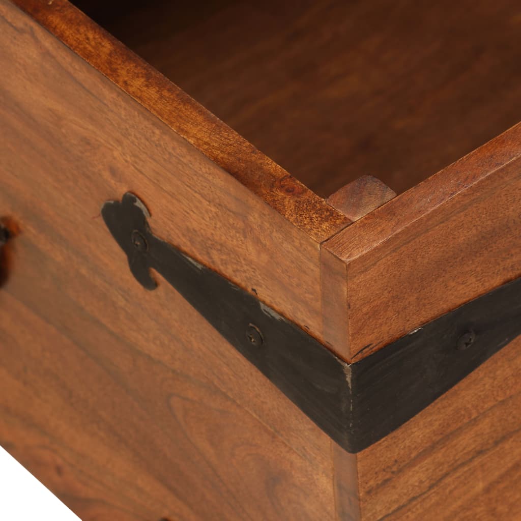 Salontafel 110X55X35 Cm Massief Acaciahout Met Honingafwerking