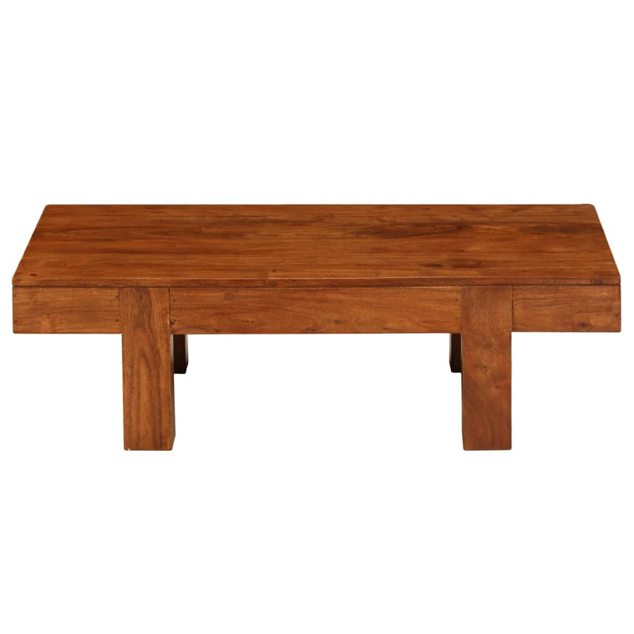 Salontafel 100X50X30 Cm Massief Acaciahout Met Honingafwerking