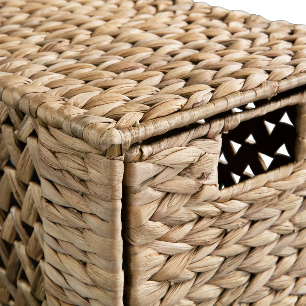 Opbergset Met 5 Manden 25,5X37X00 Cm Waterhyacint 25.5 x 37 x 100 cm