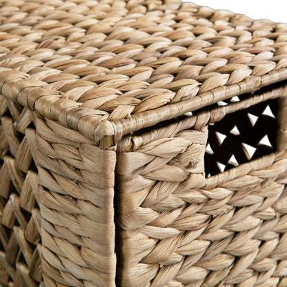 Opbergset Met 5 Manden 25,5X37X00 Cm Waterhyacint 25.5 x 37 x 100 cm