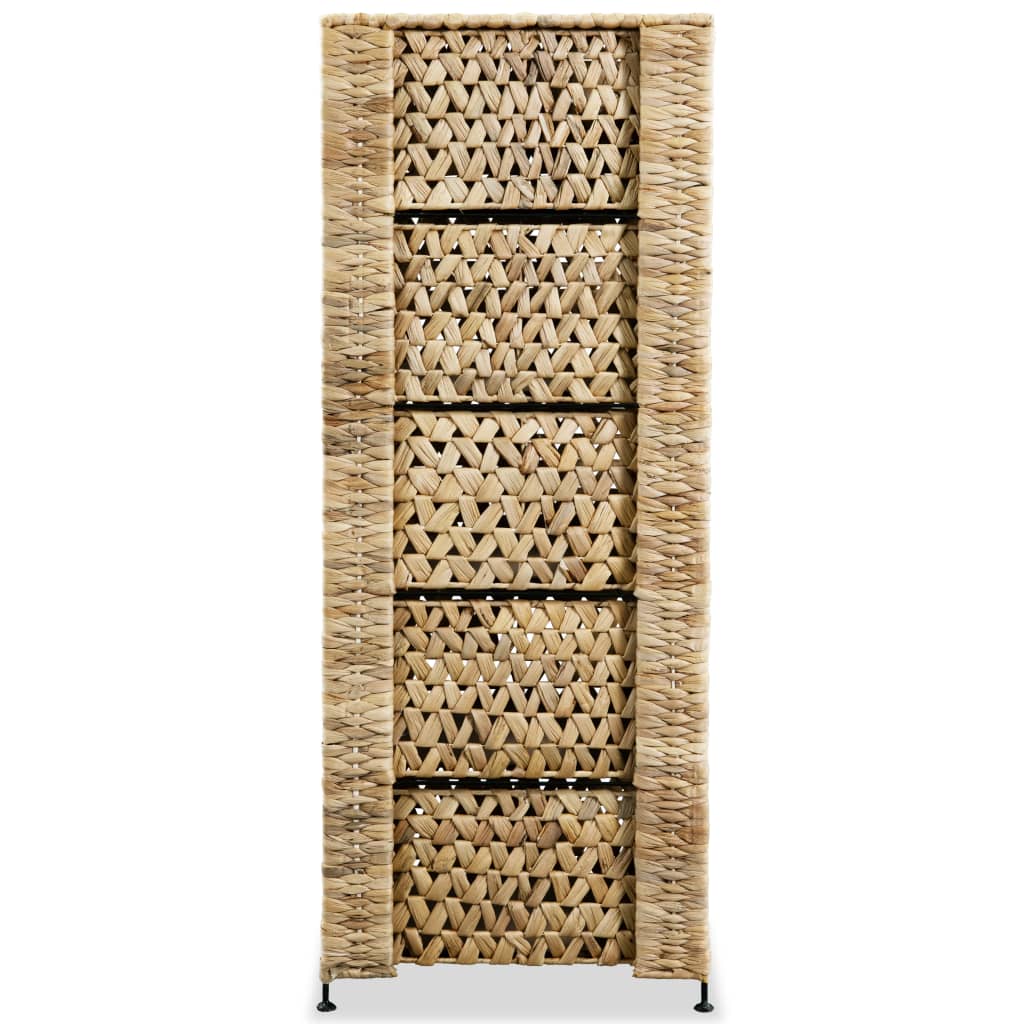 Opbergset Met 6 Manden Waterhyacint 47 x 37 x 100 cm