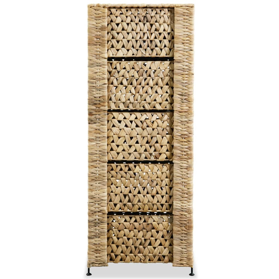 Opbergset Met 6 Manden Waterhyacint 47 x 37 x 100 cm