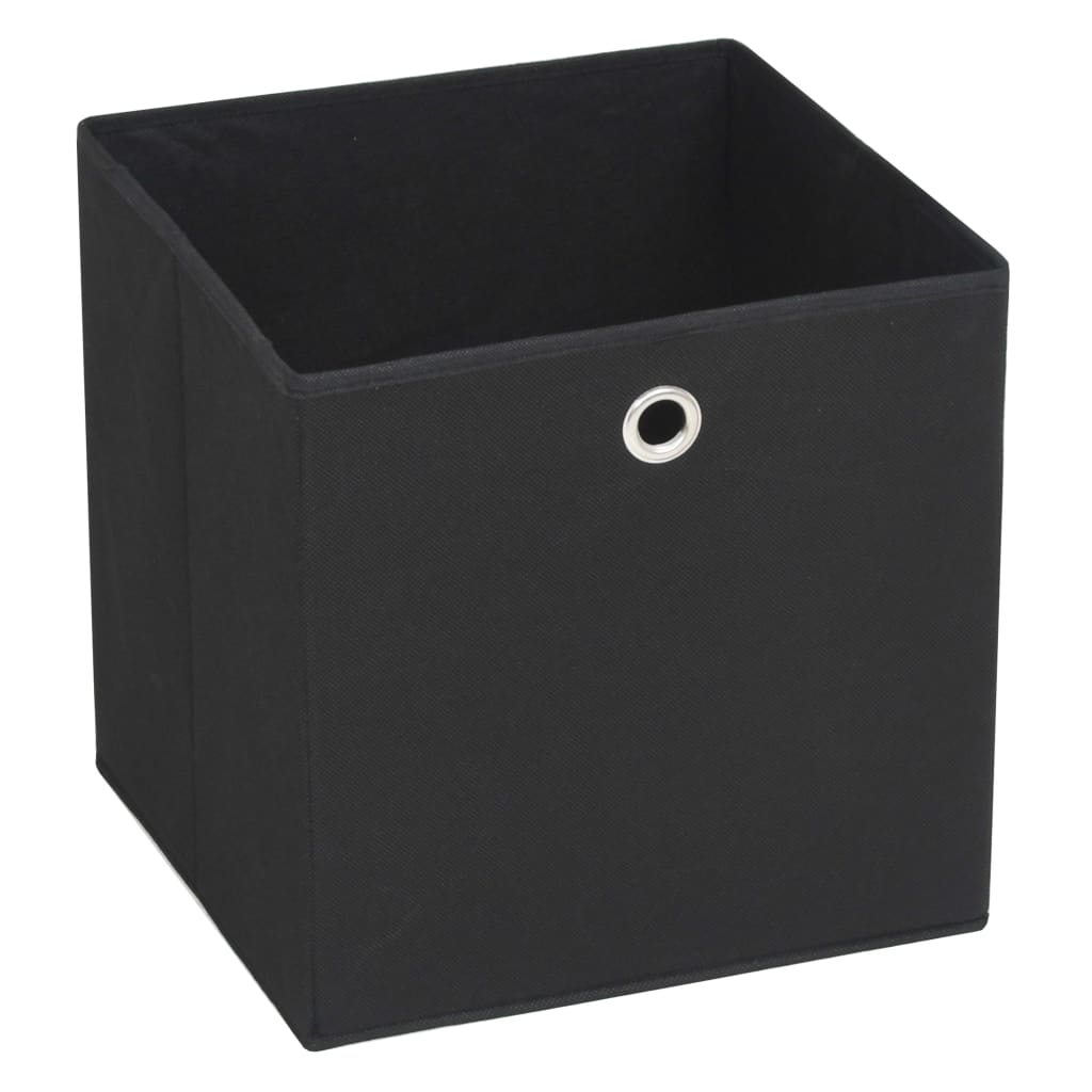 Opbergboxen 32X32X32 Cm Nonwoven Stof 4 Zwart