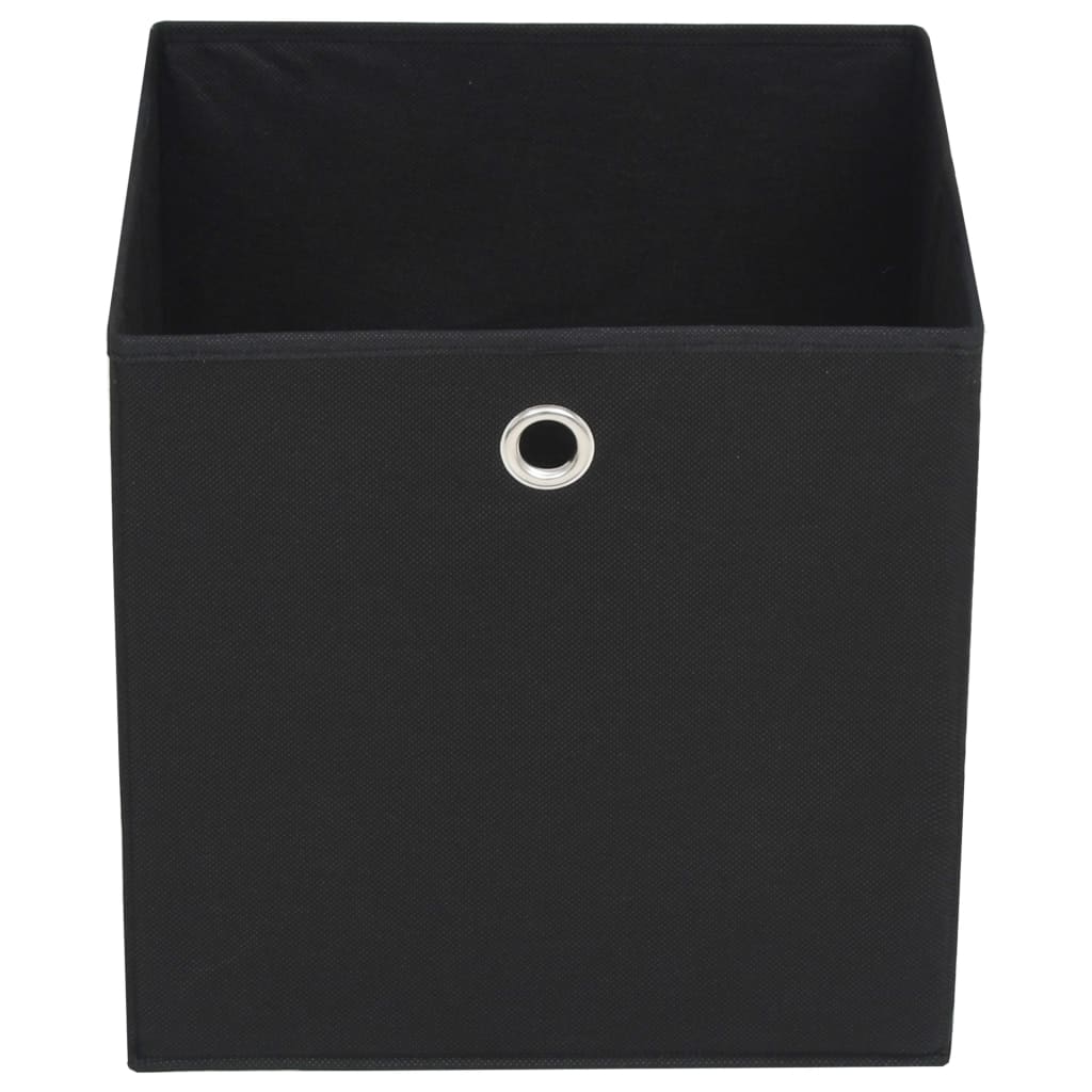 Opbergboxen 32X32X32 Cm Nonwoven Stof 4 Zwart