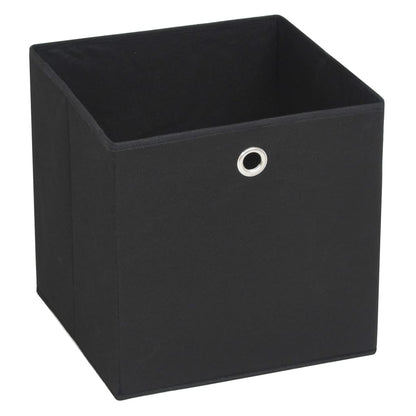 Opbergboxen 32X32X32 Cm Nonwoven Stof 10 Zwart