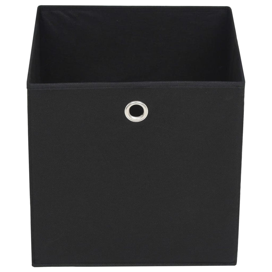Opbergboxen 32X32X32 Cm Nonwoven Stof 10 Zwart
