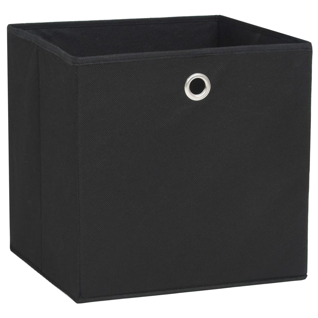 Opbergboxen 32X32X32 Cm Nonwoven Stof 10 Zwart