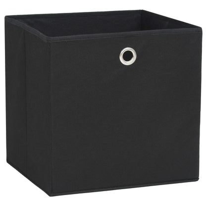 Opbergboxen 32X32X32 Cm Nonwoven Stof 10 Zwart