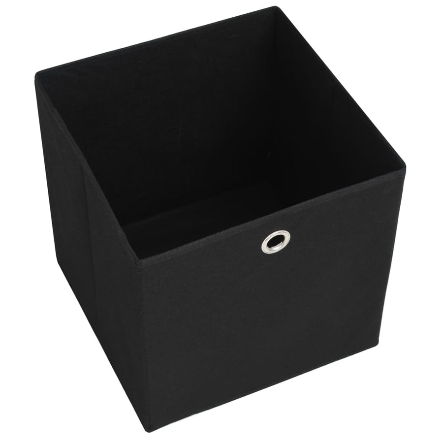 Opbergboxen 32X32X32 Cm Nonwoven Stof 10 Zwart
